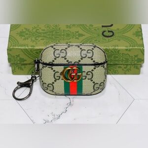 DESIGNER AIRPOD PRO GENERATION 3 PROTECTIVE CASE W/KEYRING